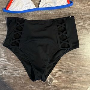 HIGH WASTED BIKINI BOTTOMS